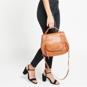 Vici Highland bag - an elegant tan Leather Handbag